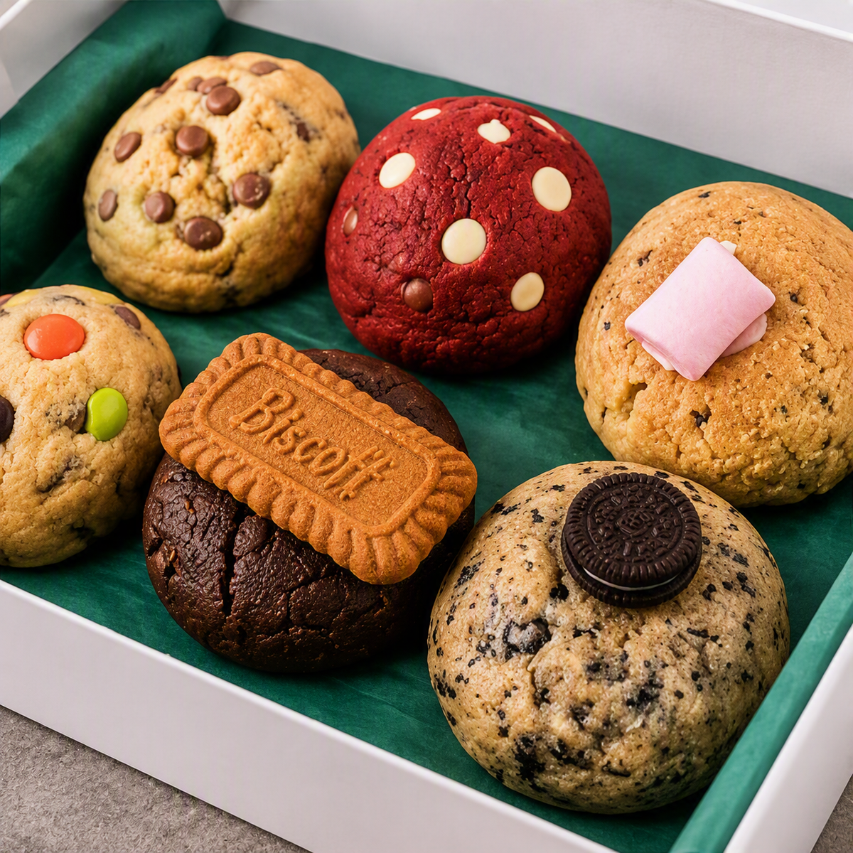 I Love You Cookie Gift Box – 6 or 12 Cookies